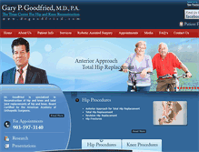 Tablet Screenshot of drgoodfried.com